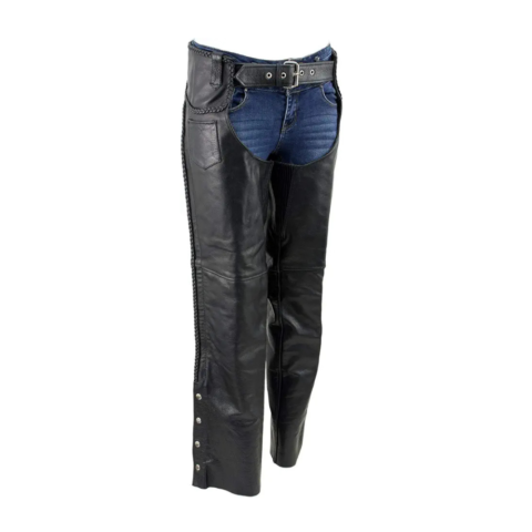 Black Stallion Leather Chaps