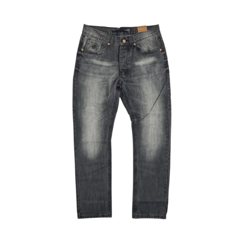 Rugged Terrain Straight-Leg Jeans